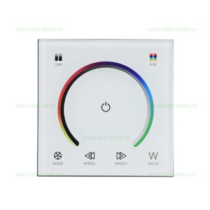 Controller Banda LED RGB Touch144-288W 12V Perete 12 Functii - Img 2