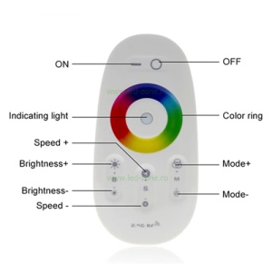 Controller Banda LED RGBW 16A 192W Telecomanda RF - Img 4