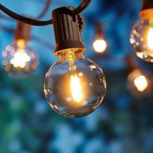 Ghirlanda 8M cu 25 Becuri LED Filament G40