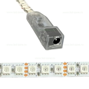Kit Banda LED RGB 120 SMD5050 5M Interior Telecomanda IR - Img 3