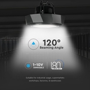 Lampa LED Industriala 100W UFO Premium 18000Lm Driver Meanwell - Img 9