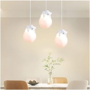 Lustra 3 Socluri E27 Teddy Bears