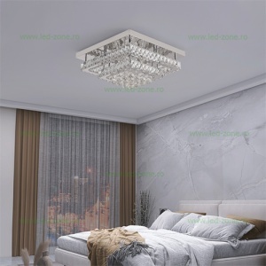Lustra LED 128W 3 Functii Dimabila cu Telecomanda LZ1102-500F