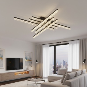 Lustra LED 144W 3 Functii Dimabila cu Telecomanda LZ5409 - Img 3