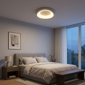 Lustra LED 15W Alba 3 Functii LZ9336