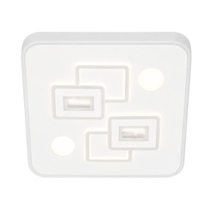 Lustra LED 160W Alba 3 Functii cu Telecomanda LZ95