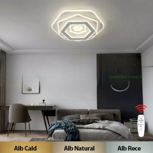 Lustra LED 256W 3 Functii Dimabila cu Telecomanda LZ9825-600 - Img 7