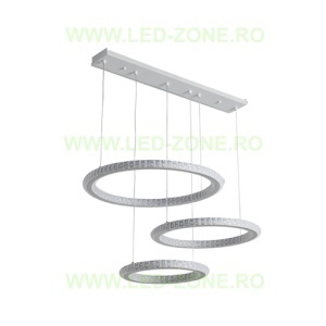 Lustra LED 314W 3 Functii Dimabila cu Telecomanda Cristal LZ5919-3