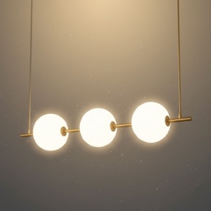 Lustra LED 48W 3 Functii cu Telecomanda G5105 - Img 4
