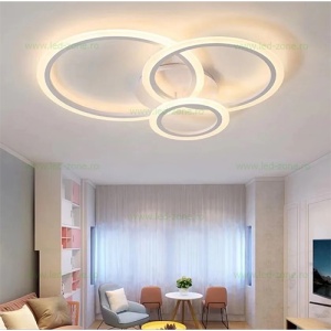 Lustra LED 56W 3 Functii Dimabila cu Telecomanda LZ6601-3