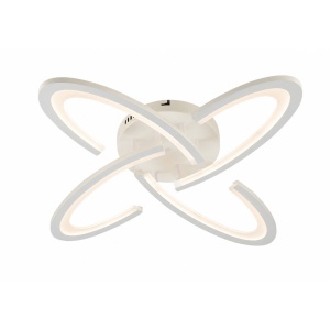 Lustra LED 72W Alba cu Telecomanda LZ9265-4
