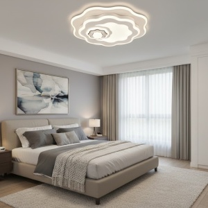 Lustra LED 73W 3 Functii Dimabila cu Telecomanda LZ24005