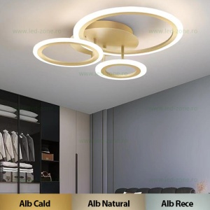 Lustra LED 76W 3 Functii Dimabila cu Telecomanda LZ3862-3