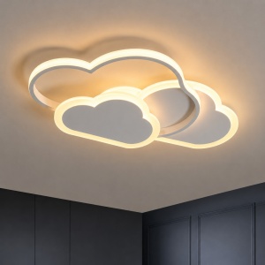 Lustra LED 78W Alba cu Telecomanda LZ20