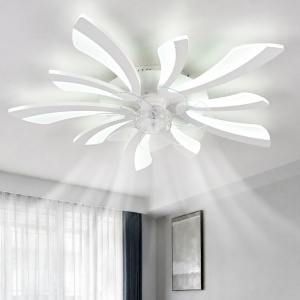 Lustra LED 80W 3 Functii cu Telecomanda si Ventilator Mod Vara/Iarna LZ58-5+V