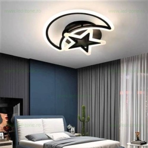 Lustra LED 80W 3 Functii Dimabila cu Telecomanda LZK005 - Img 3