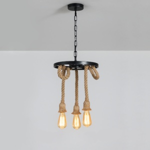 Lustra Rustic 3 Socluri E27 LZ81553H