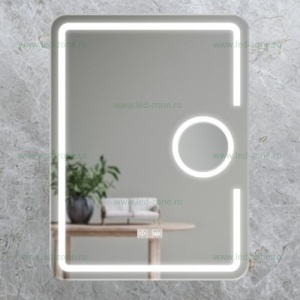 Oglinda Baie LED 60x80cm Touch Cosmetica LZJ15