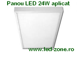 Panou LED 24W 60x30cm Aplicat Alb - Img 4