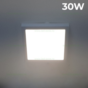 Panou LED 30W Patrat Aplicat Alb - Img 4