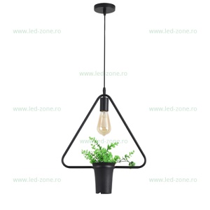 Pendul Soclu E27 Negru LZ1701-E - Img 3