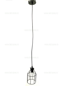 Pendul Soclu E27 Vintage Negru LZ01