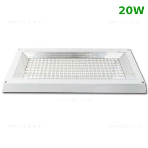 Plafoniera LED 20W Dreptunghiulara Dispersor Clar