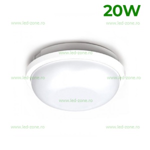 Plafoniera LED 20W Rotunda Exterior Alba