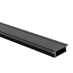 Profil Aluminiu Incastrat Negru Dispersor Negru 2M 27MM - Img 8