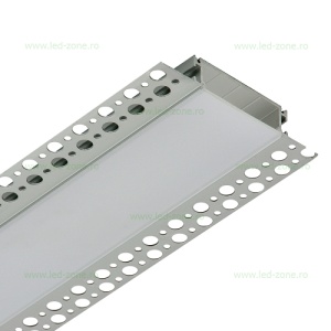 Profil Aluminiu Incastrat Sub Tencuiala 2M 45MM LZ3600 - Img 2