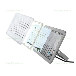 Proiector LED 100W Slim Gri LZ02-100 - Img 5