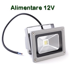 Proiector LED 10W Alimentare 12V