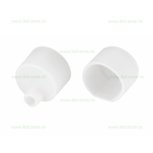 Set 2 Capace Protectie Profil Flexibil Silicon Rotund D-13mm