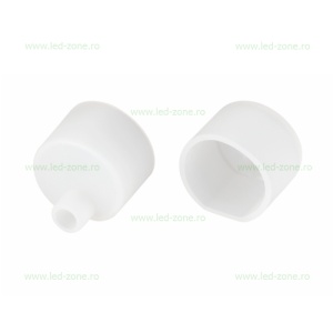 Set 2 Capace Protectie Profil Flexibil Silicon Rotund D-20mm