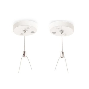 Set 2 Tiranti Suspendare Corp LED 45W Alb 120cm CCT