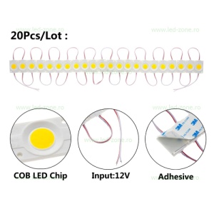 Set 20 Module LED COB 12V - Img 3
