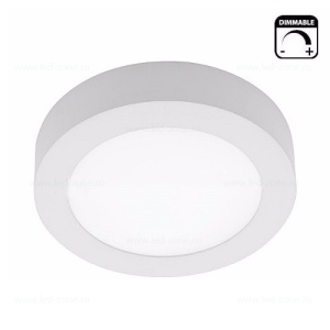 Spot LED 12W Rotund Alb Aplicat Dimabil - Img 1