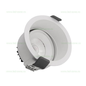 Spot LED 13W Rotund Mobil 36 Grade Alb - Img 2