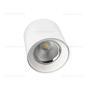 Spot LED 15W COB Rotund Alb Aplicat - Img 2