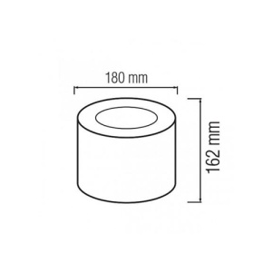 Spot LED 15W Rotund Aplicat XL Diverse Culori - Img 4