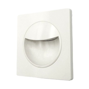Spot LED 1W Patrat Alb Trepte LZ2491