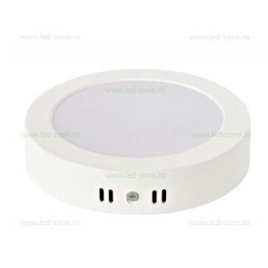 Spot LED 24W Rotund Alb Aplicat SOLE