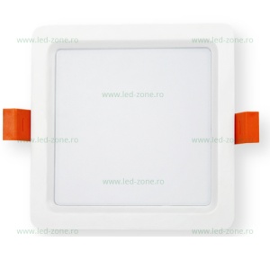 Spot LED 9W Slim Patrat Alb SMART RGB CCT  - Img 2