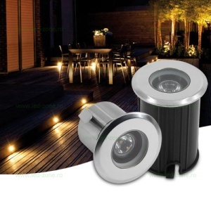 Spot LED Exterior Incastrabil 3W Rotund 220V - Img 4