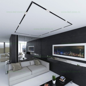 Spot LED Magnetic 6W Liniar Clar Negru - Img 4