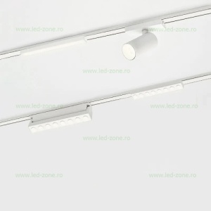 Spot LED Magnetic Aplicat 15W Liniar Ultra Slim Alb Reglabil - Img 3