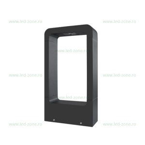 Stalp LED Gradina 7W Dreptunghiular 30cm - Img 2
