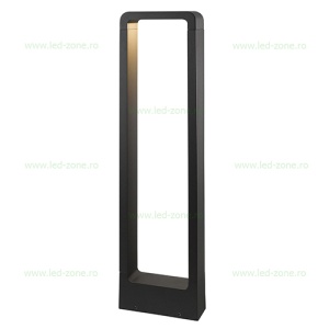 Stalp LED Gradina 7W Dreptunghiular 60cm - Img 2