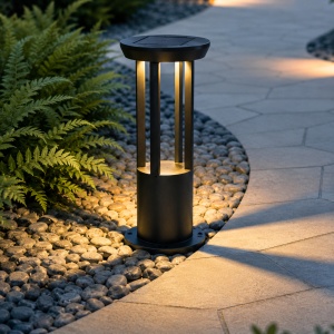 Stalp LED Gradina Solar 5W 400MM