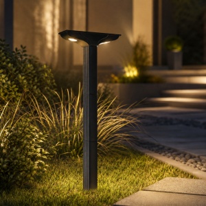 Stalp LED Gradina Solar 690mm CCT